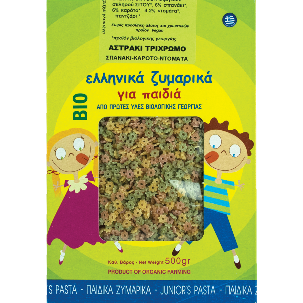 Αστράκι Τρίχρωμο Παιδικό 500g Βιοτροφός Bio