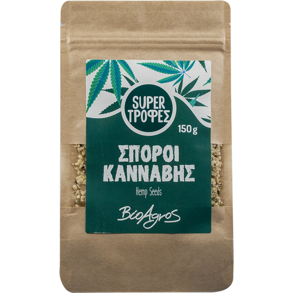 Σπόροι Κάνναβης 150g Βιοαγρός