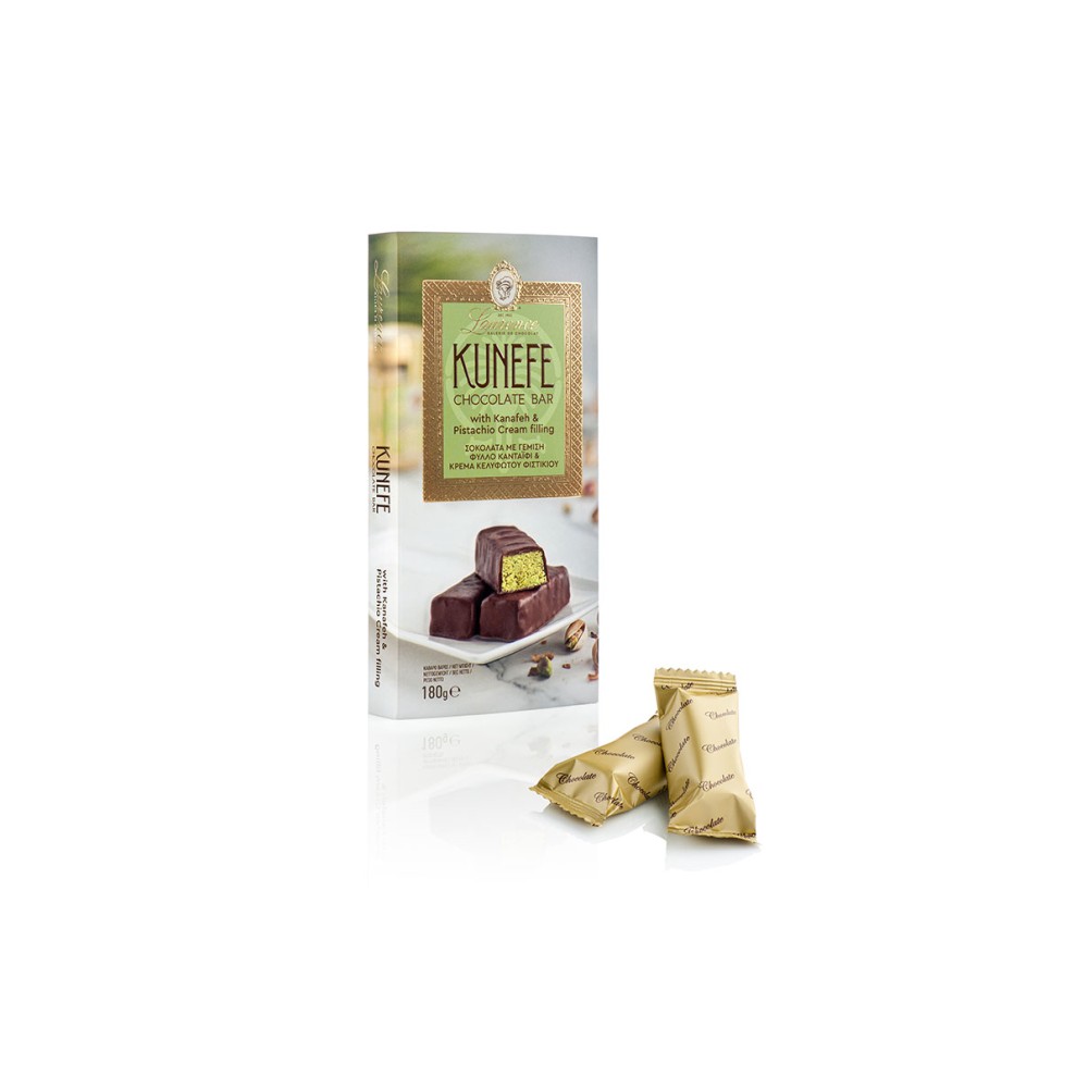 Κανταΐφι με κρέμα pistachio και επικάλυψη σοκολάτα γάλακτος LAURENCE(DUBAI CHOCOLATE)
