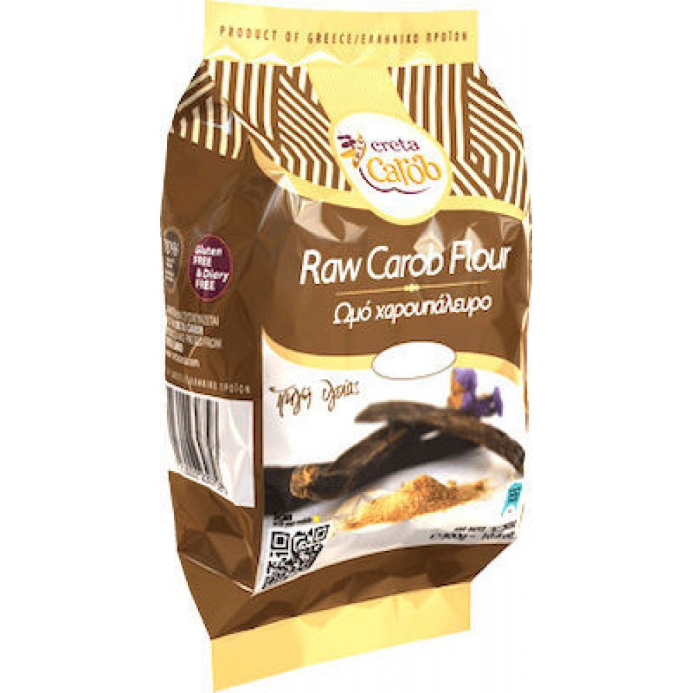 Creta Carob Αλεύρι από Χαρούπι Ωμό Χωρίς Γλουτένη 300gr