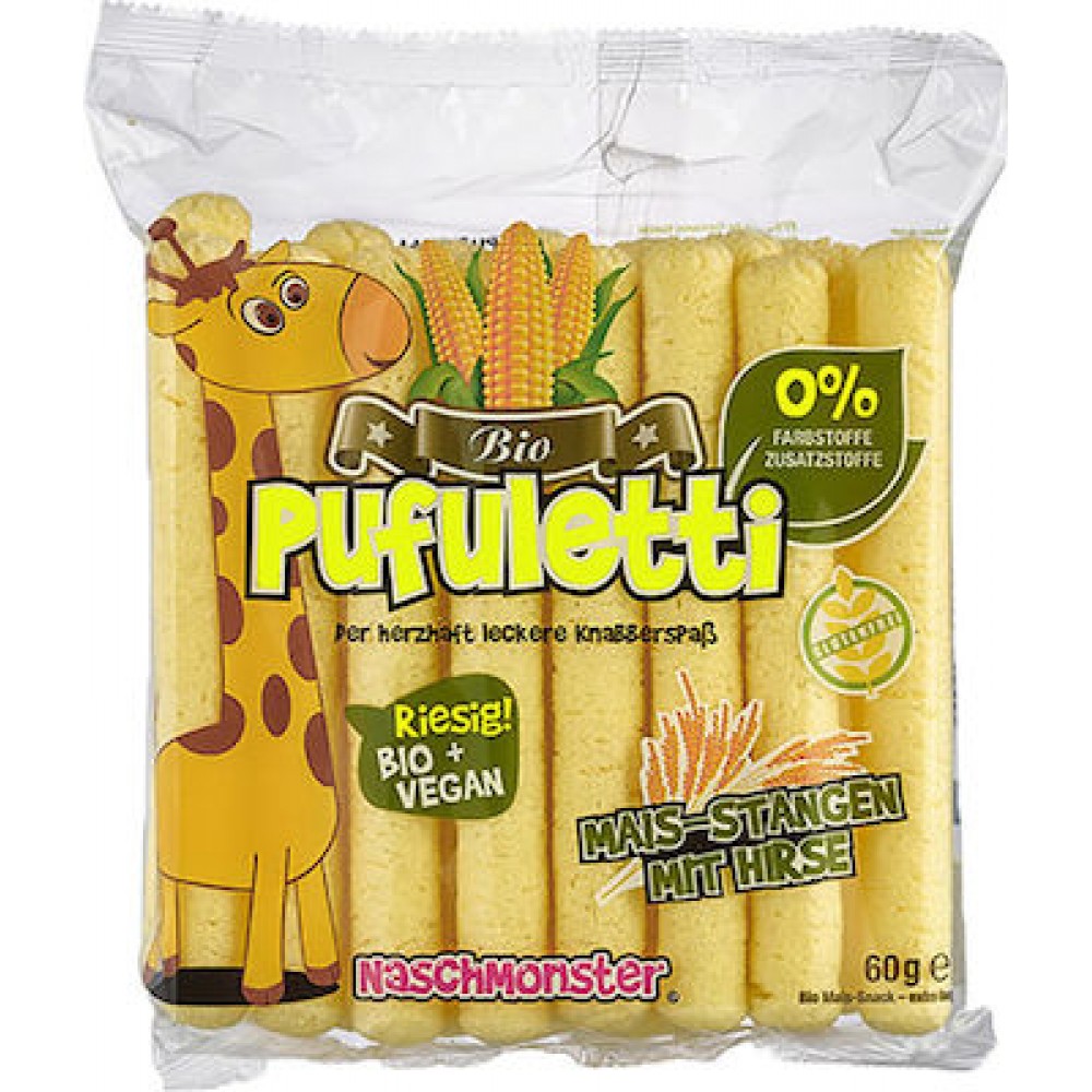 Pufuletti Γαριδάκια Χωρίς Γλουτένη 60gr 